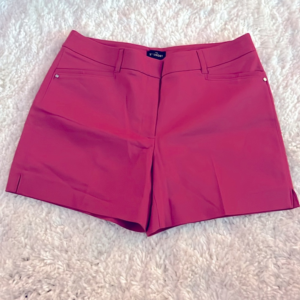 White House Black Market Pink Dress Shorts